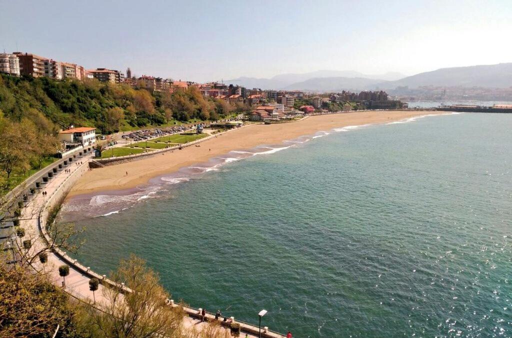 Confortable Piso En El Puerto Viejo De Algorta, A 7 Min De La Playa Гечо Экстерьер фото